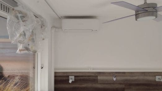 5,0kW airco in woonkamer